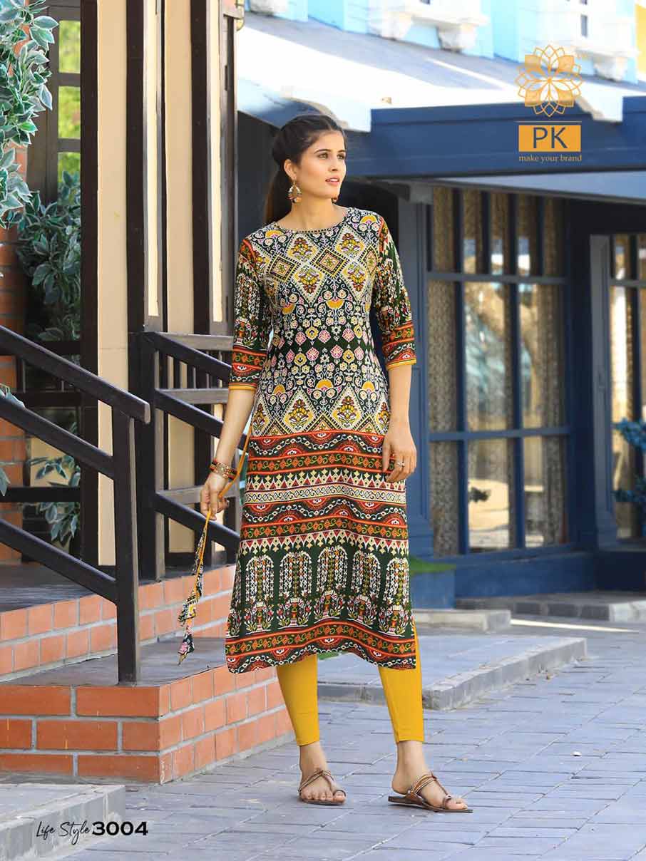 Lifestyle Vol-3 Rayon Cotton Wholesale Kurti Lifestyle Vol-3 Rayon Cotton Wholesale Kurti